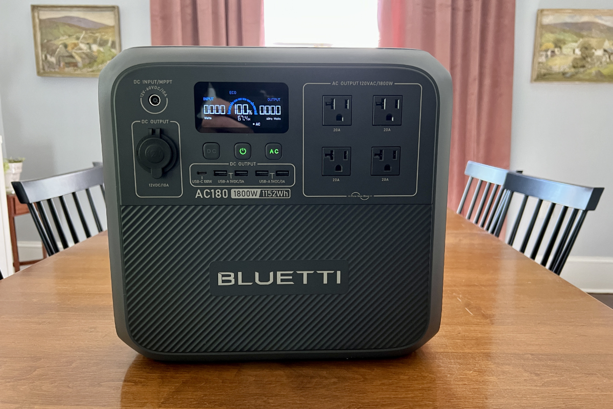 Bluetti AC180 Review - Camera Jabber