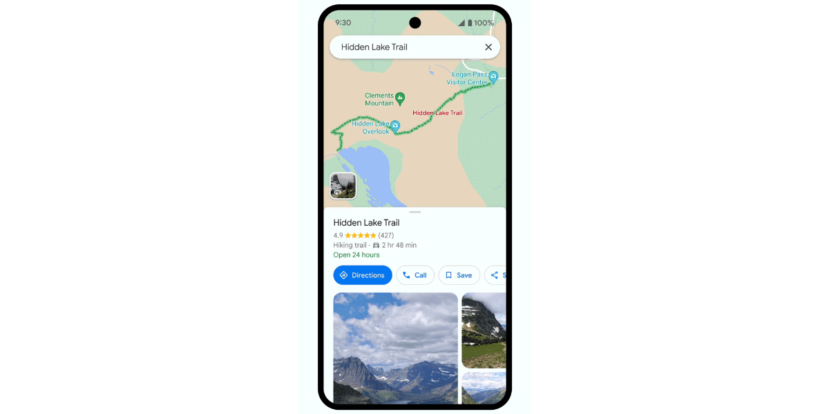 Google Maps National Parks