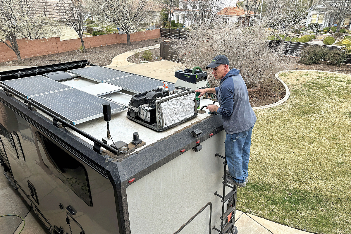 RV air conditioner maintenance