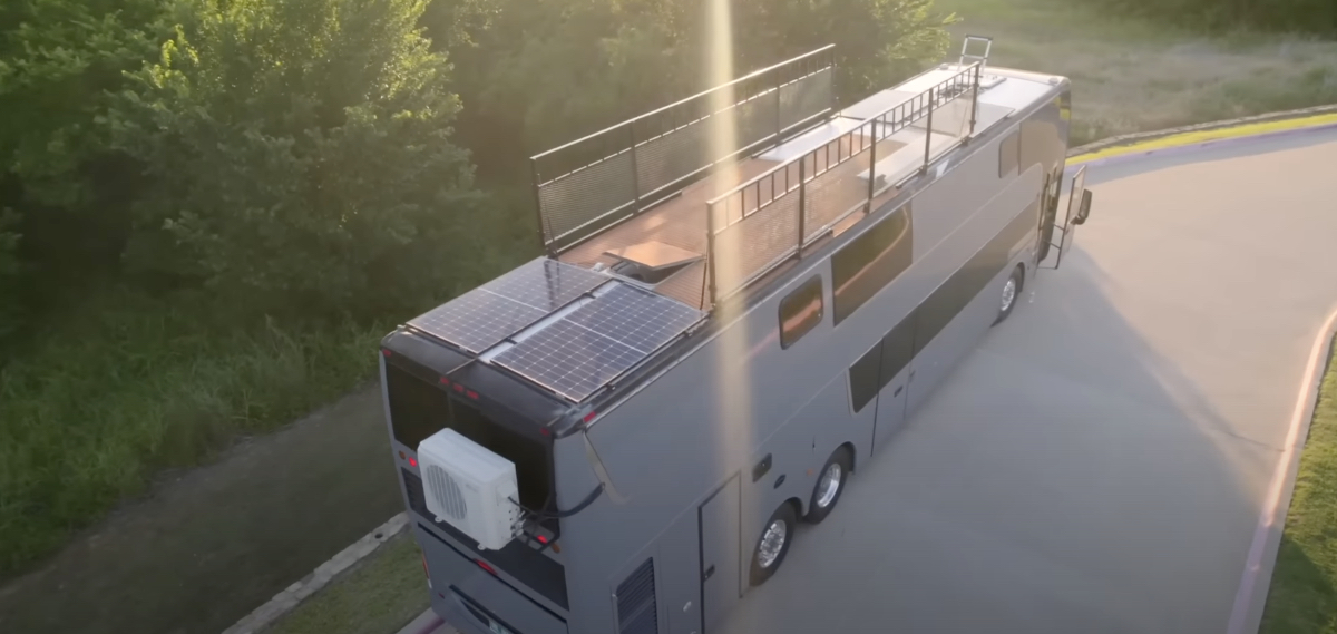 double-decker bus RV
