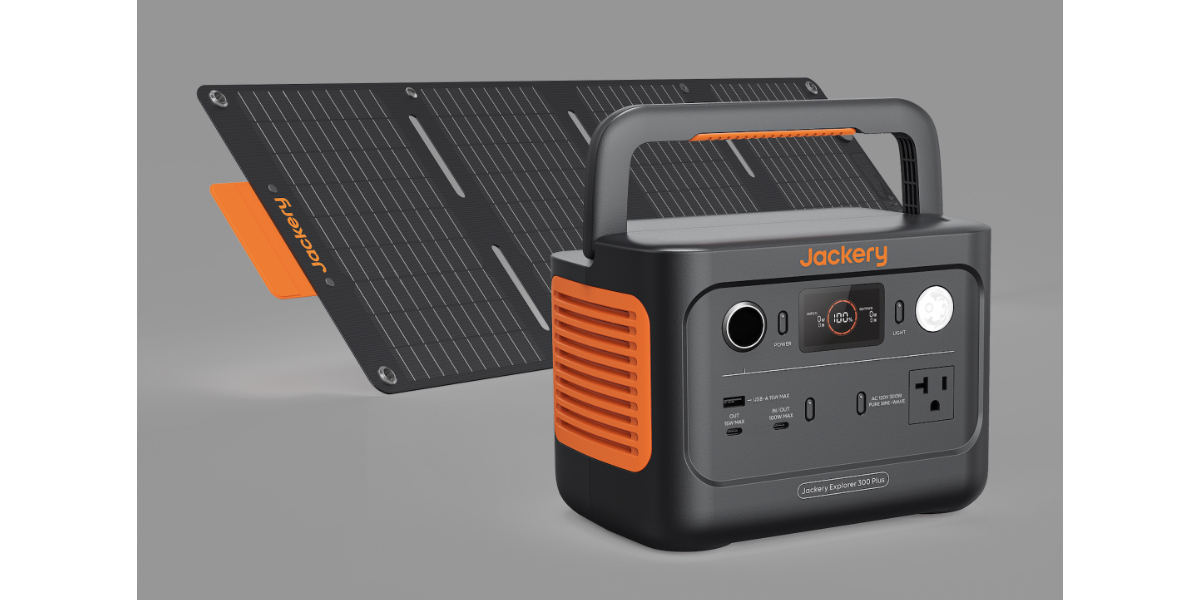 Jackery Explorer 300 Plus 300-Watt Portable Power Station in the Portable  Power Stations department at