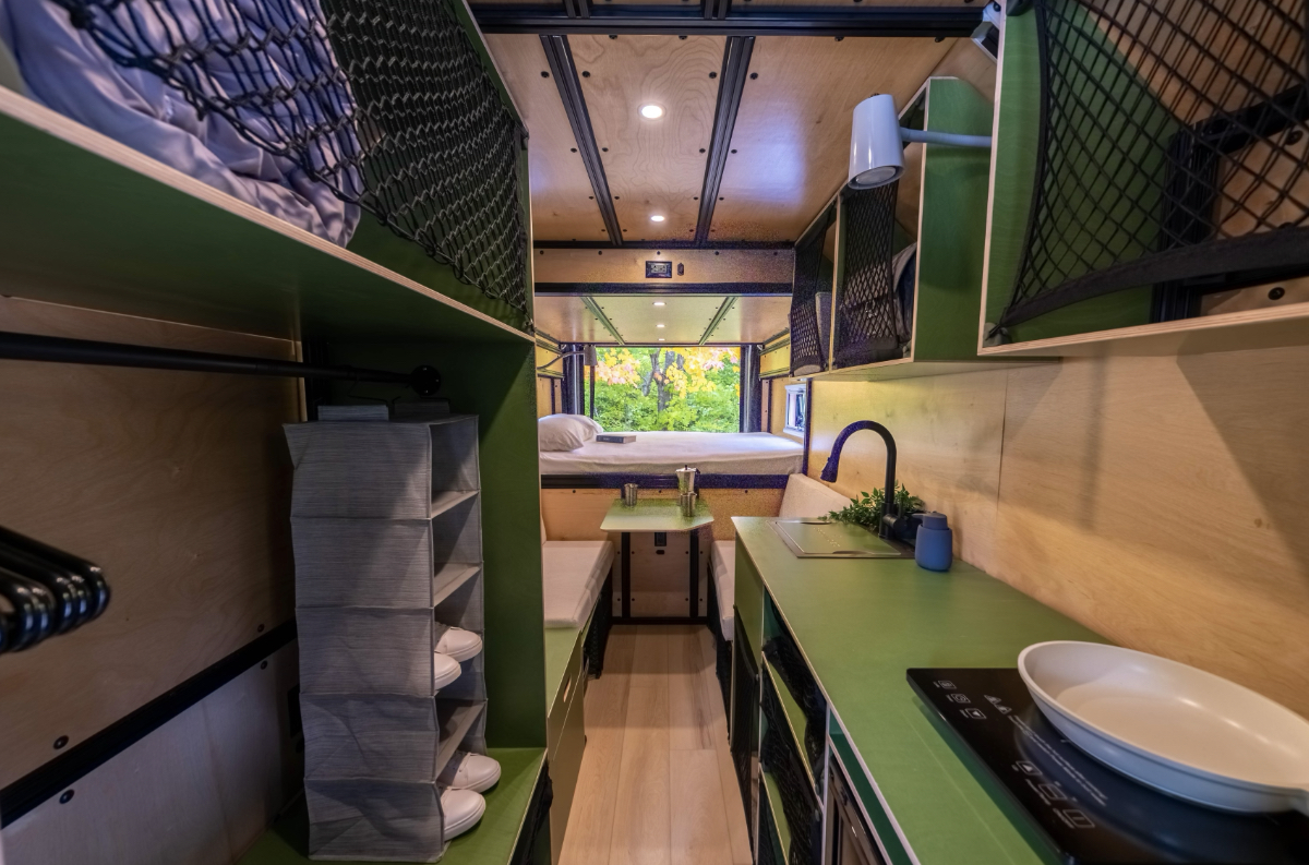 Grounded G2 electric camper van