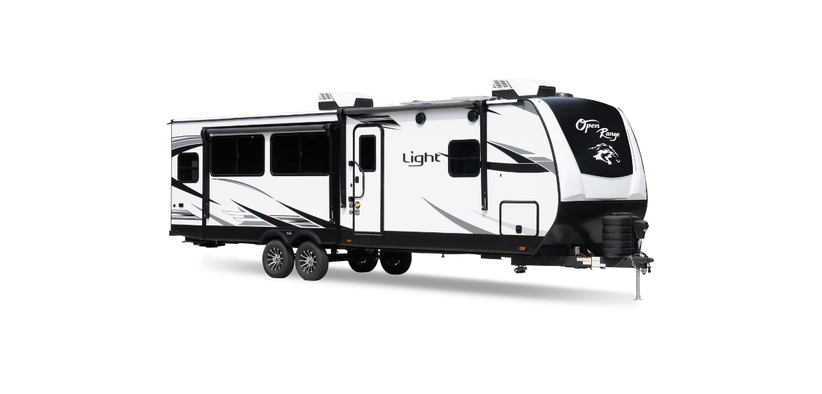 Open Range Light travel trailer