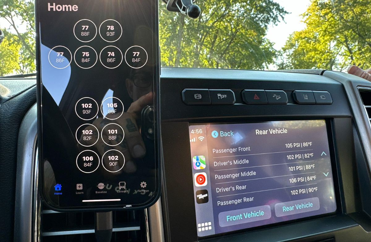 TireMinder Apple CarPlay