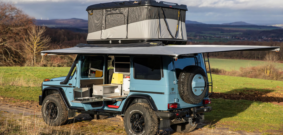 Mercedes G-Wagen camper