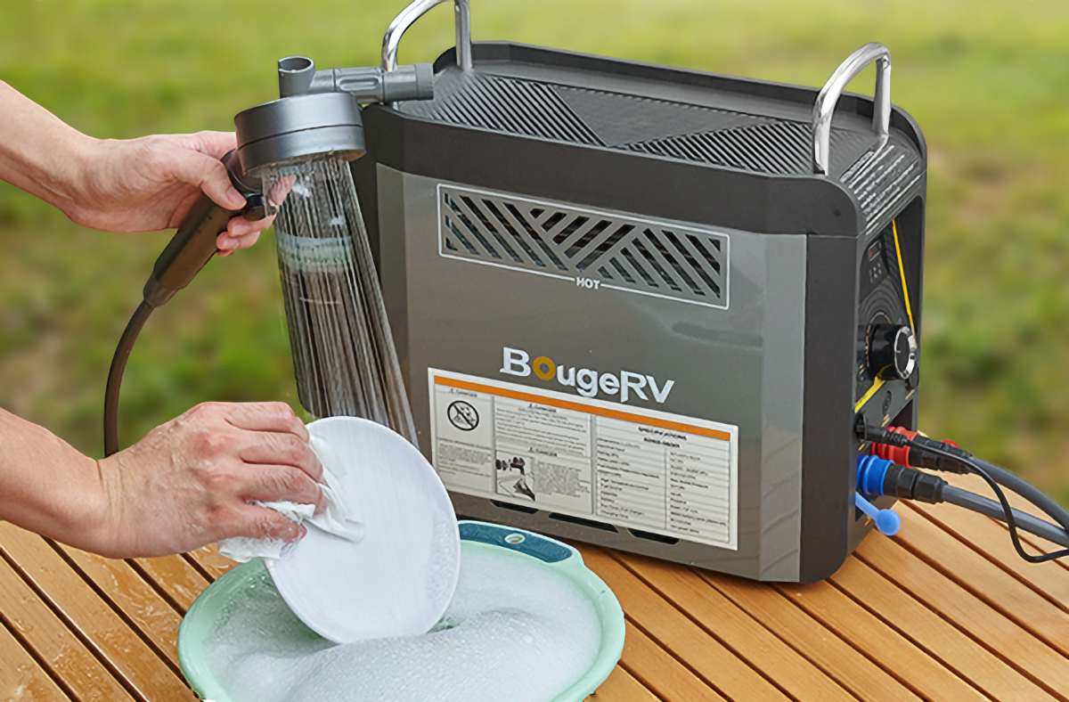 BougeRV water heater