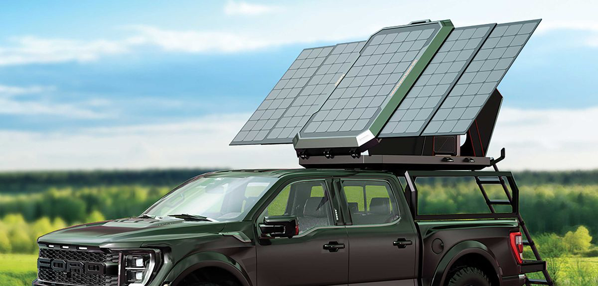 Jackery rooftop tent