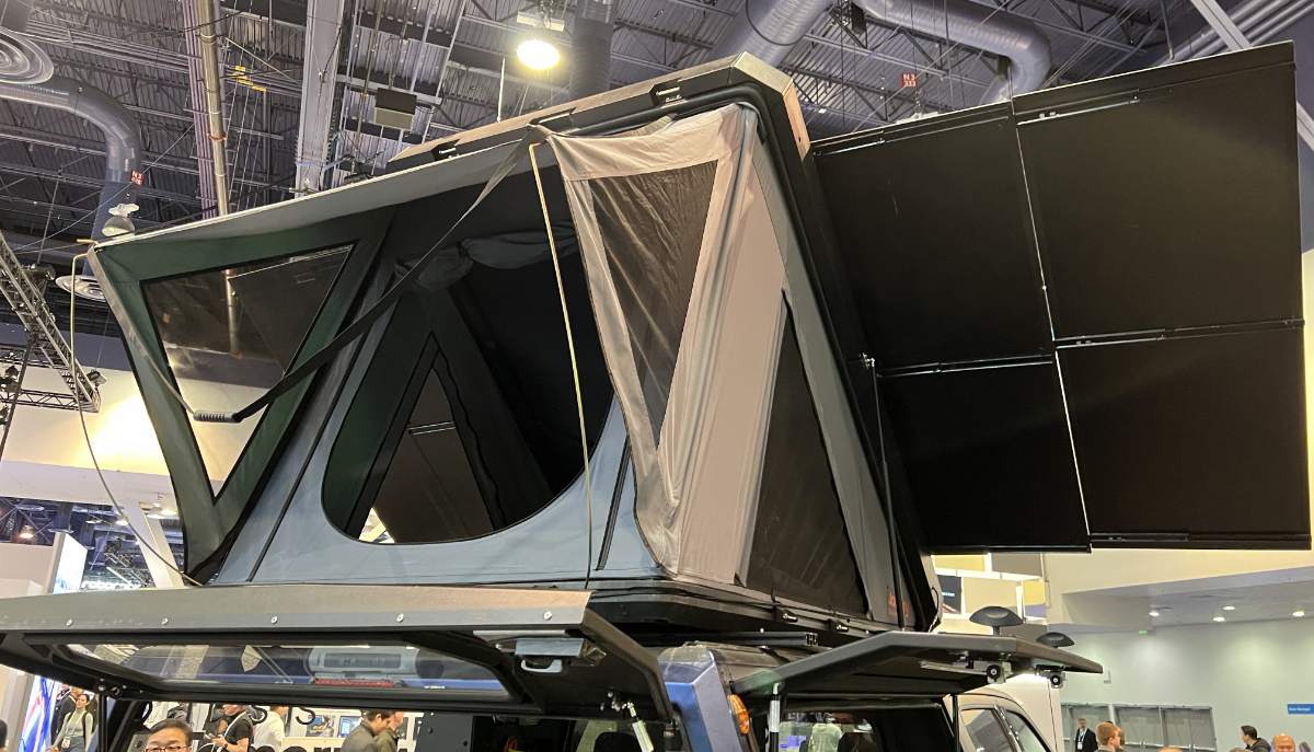 Jackery rooftop tent