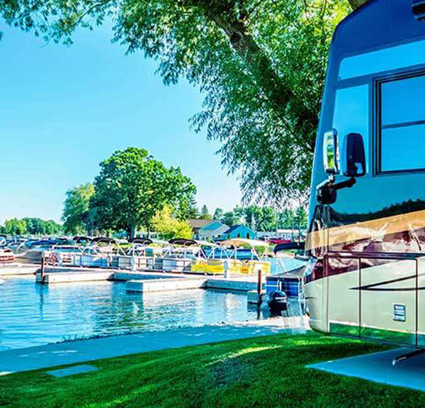 waterfront RV campgrounds