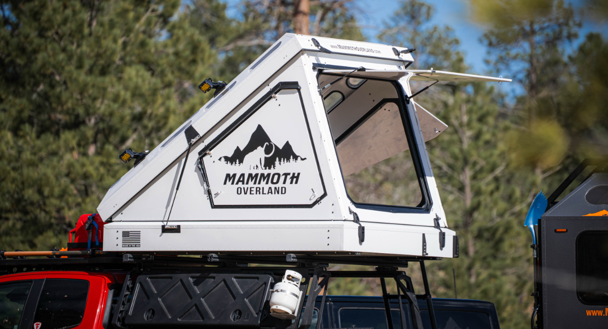 Mammoth Overland rooftop camper