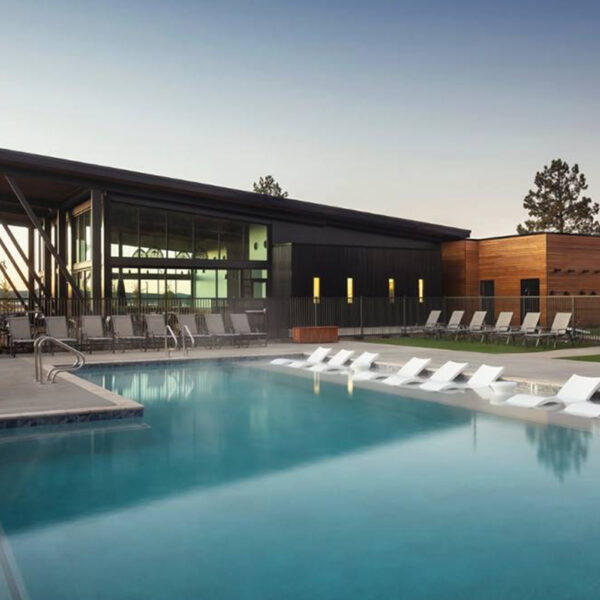 Luxury RV resort pool