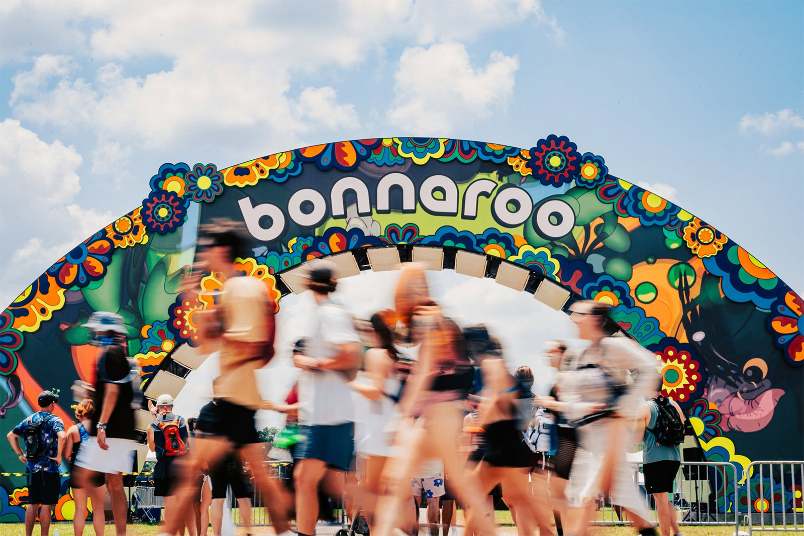 Bonnaroo festival entrance