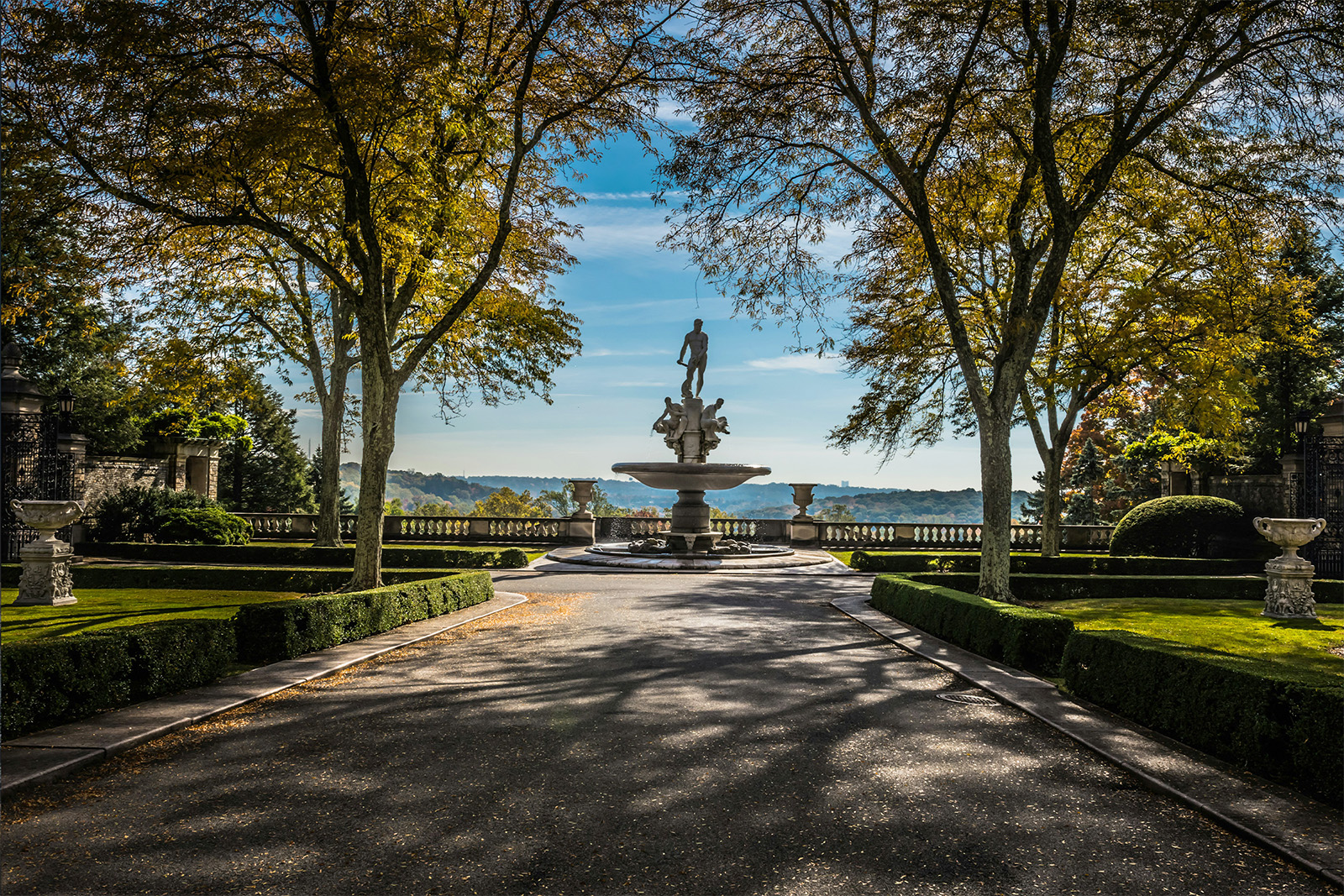 Historic fountain in Upstate New York