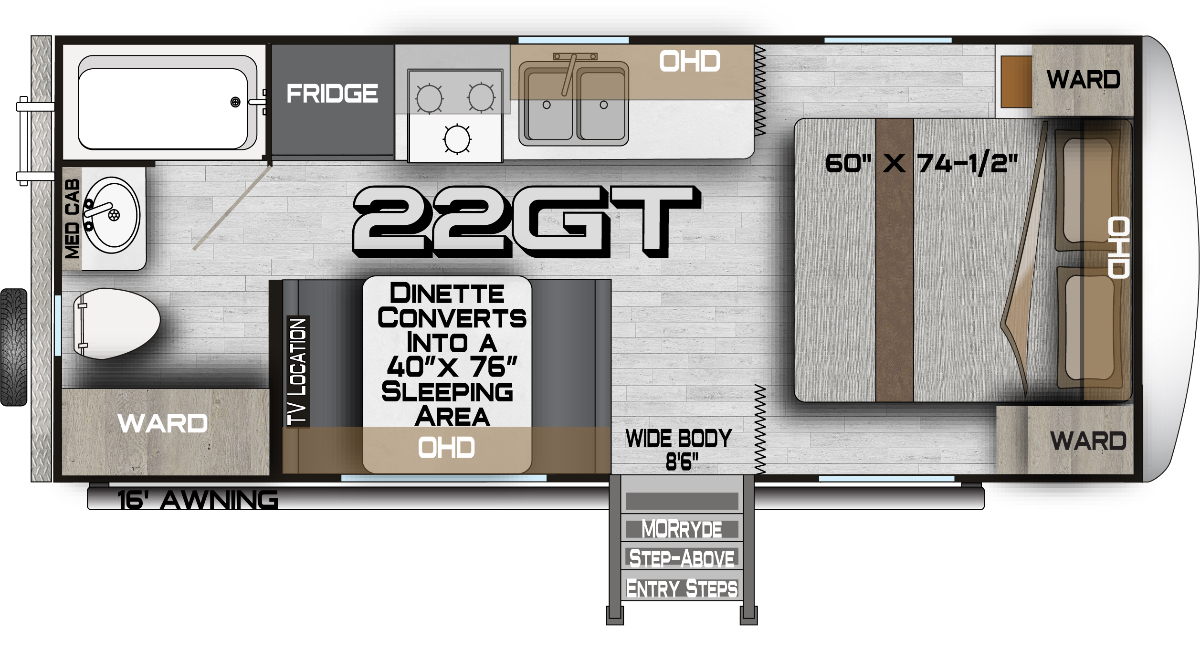 Northwood Arctic Fox NXT 22GT