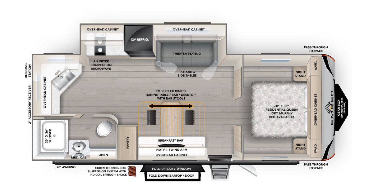 Ember RV Touring Edition 2300MLL