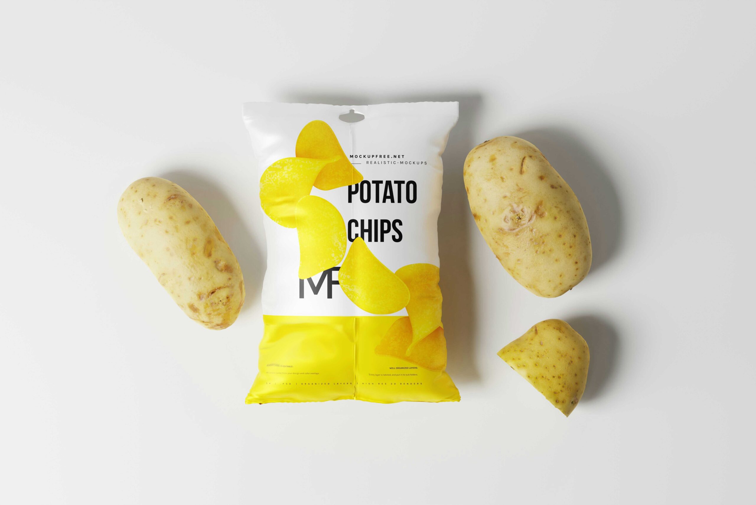 potatoes and chips.