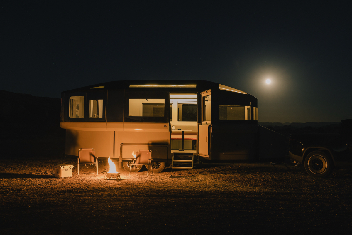 all-electric travel trailer