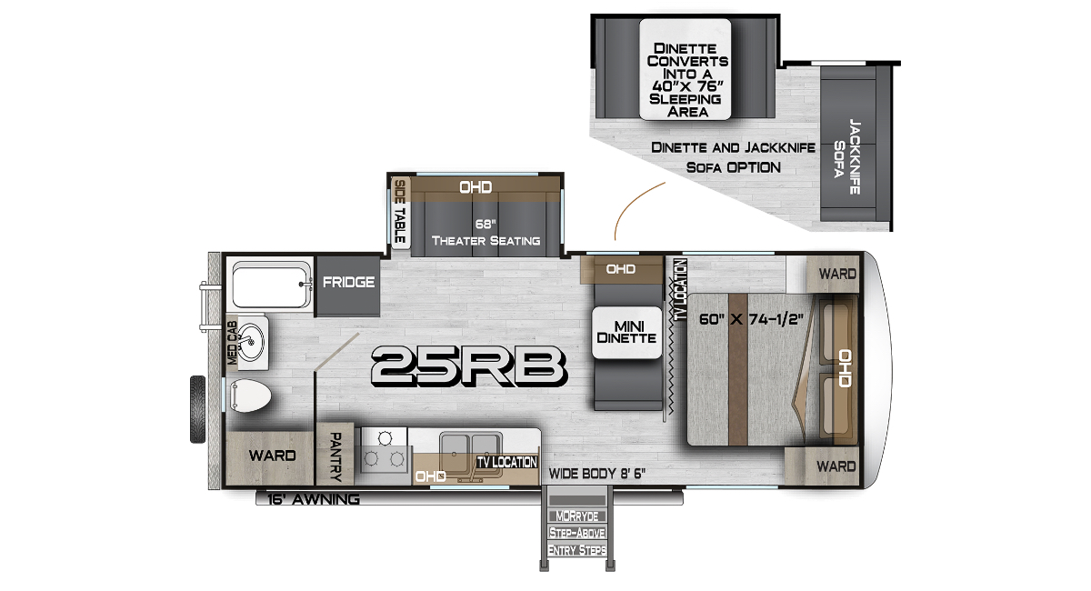 Northwood Arctic Fox Edge 25RB