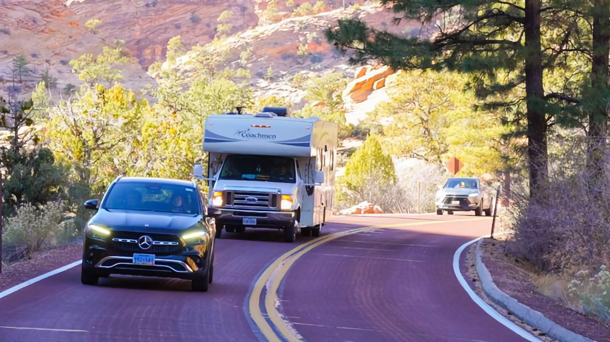 Zion National Park vehicle restrictions