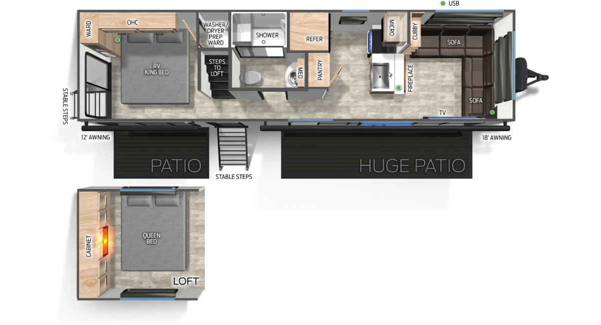 Forest River Timberwolf 27MDK