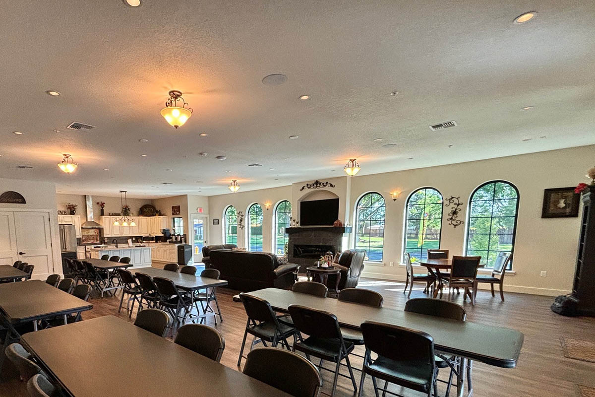 Interior dining area.