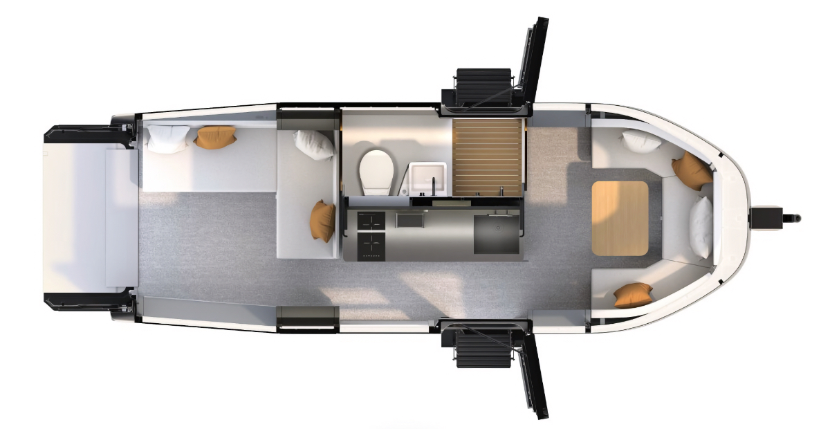 Aboard Travel Trailer