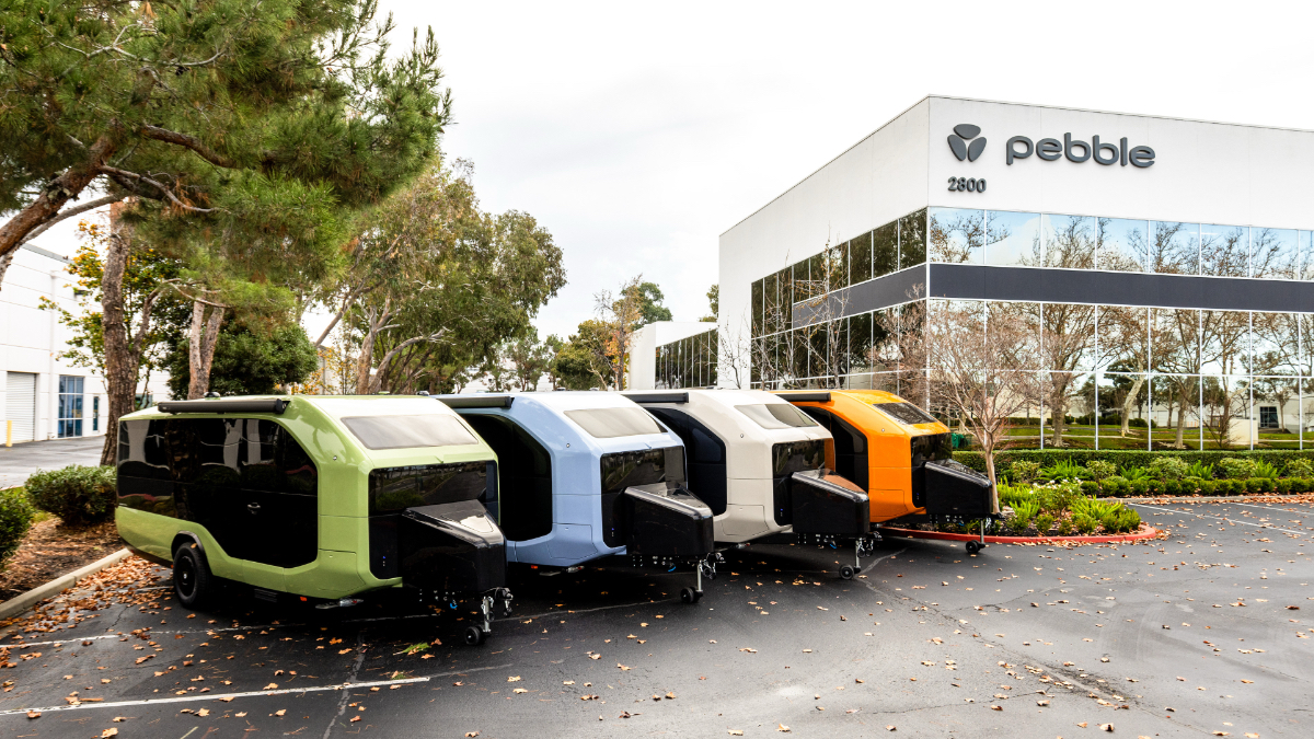Pebble Flow travel trailer