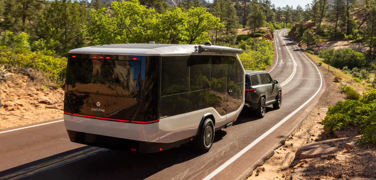 Pebble Flow travel trailer