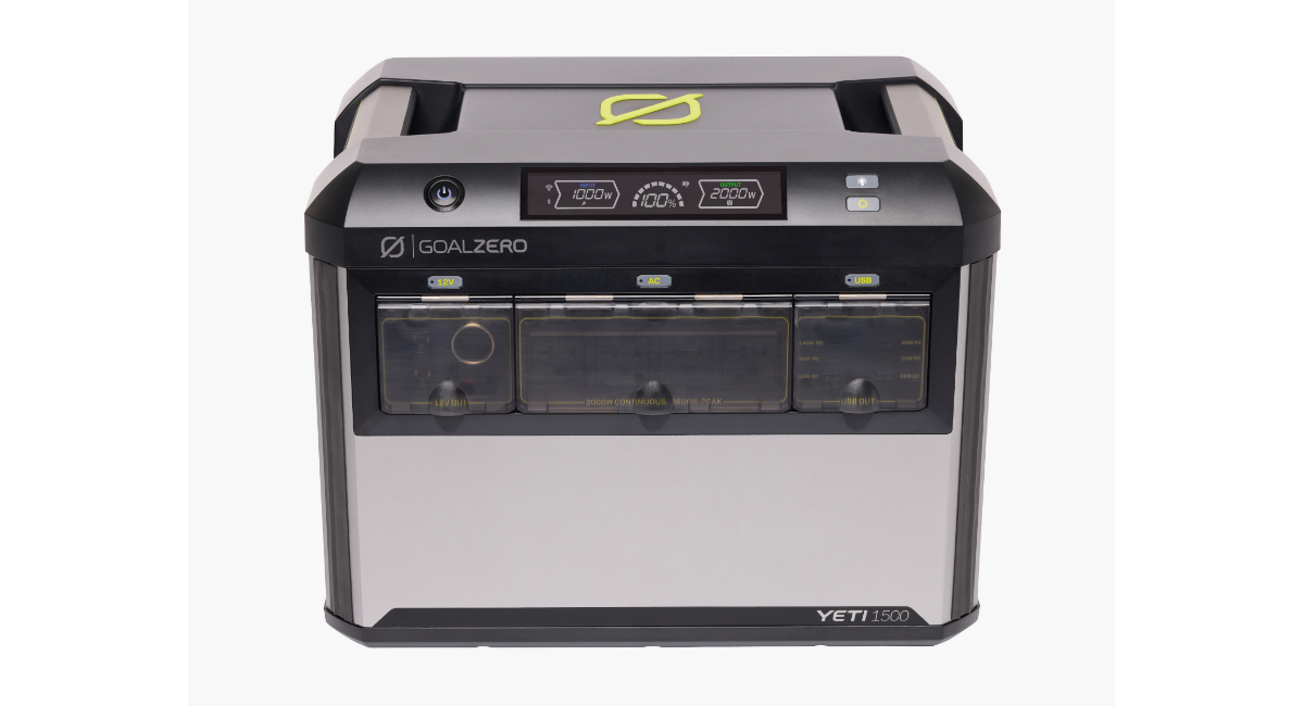 Best Portable Power Stations - Goal Zero Yeti 1500