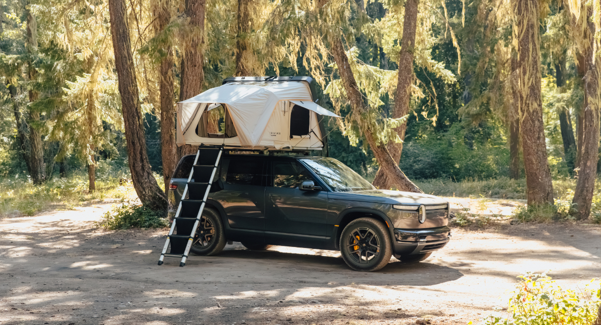Rivian x iKamper rooftop tent