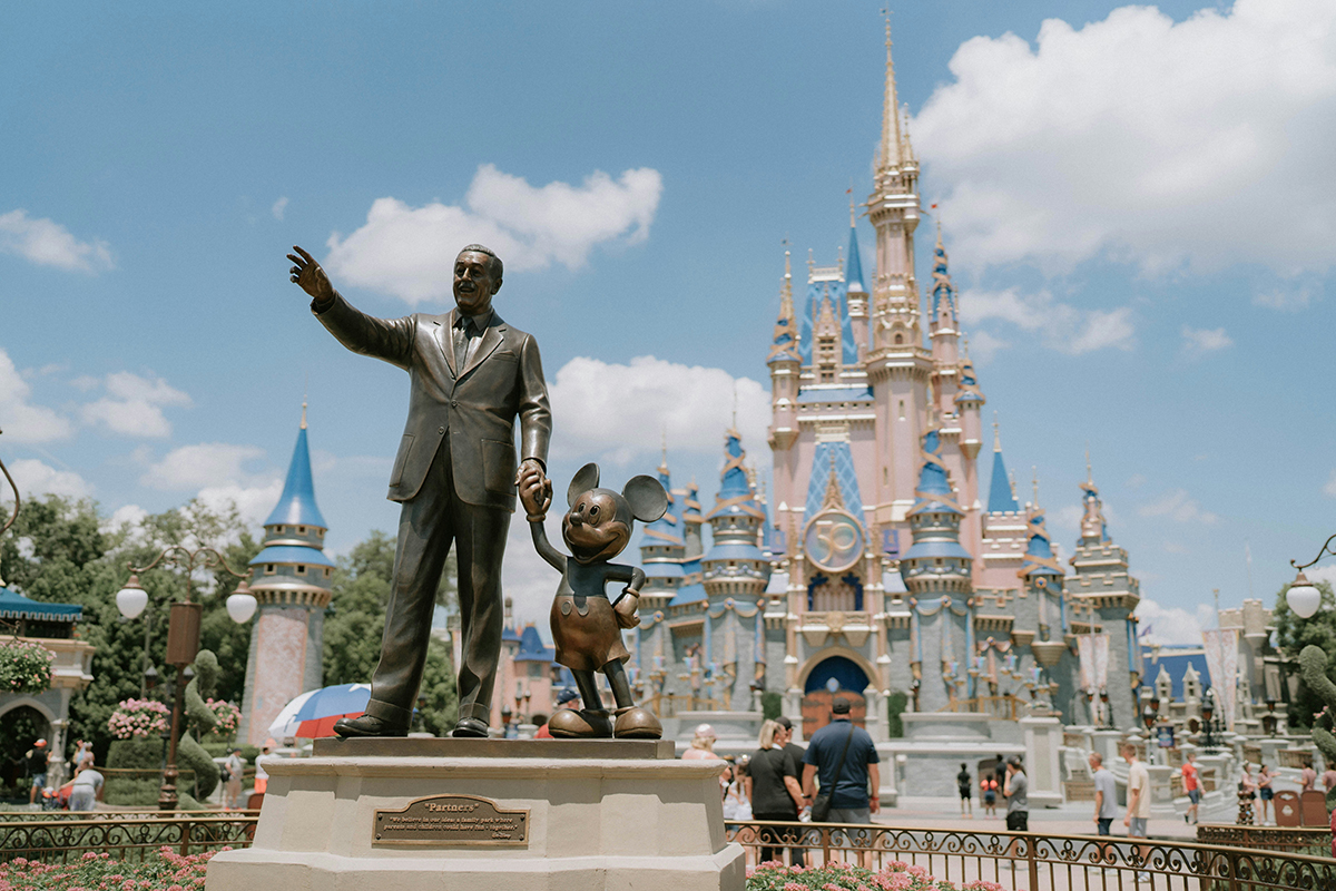 Walt Disney with Mickey
